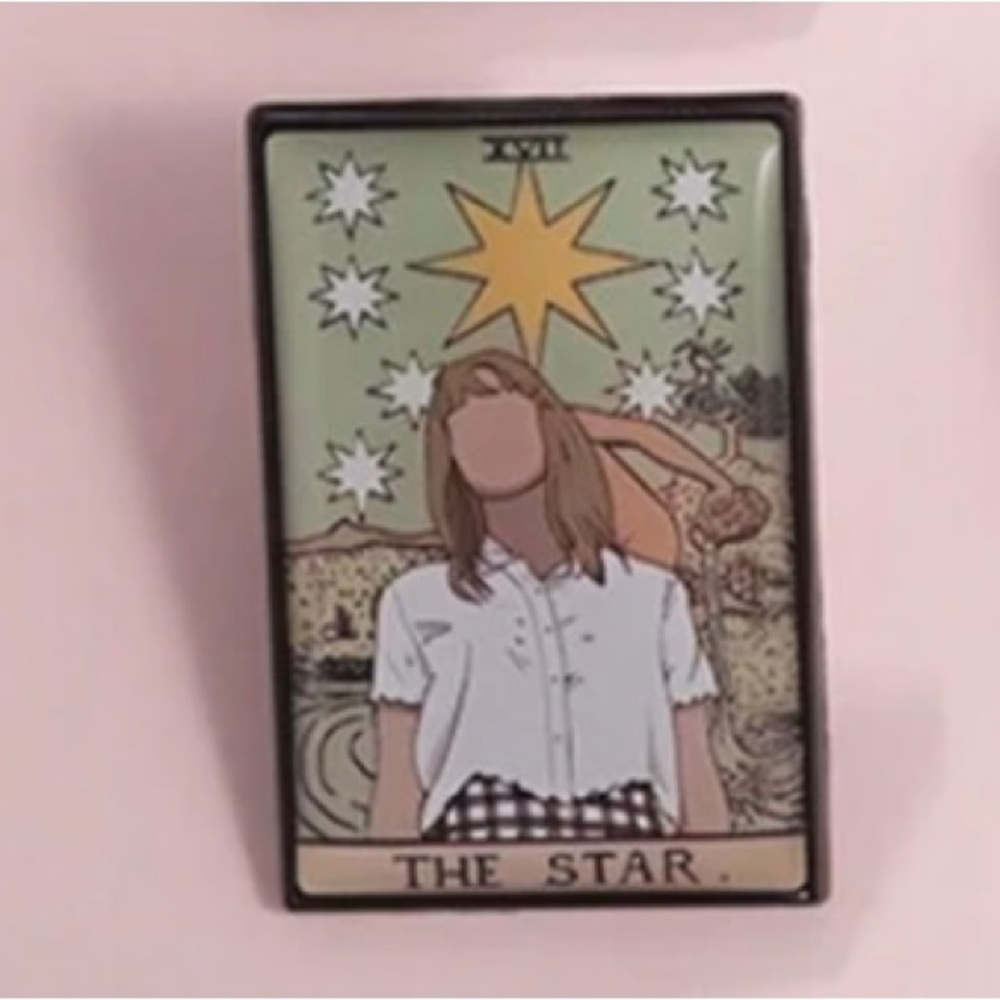 “THE STAR” TAYLOR SWIFT PIN TAROT TAYLOR PIN - THE STAR